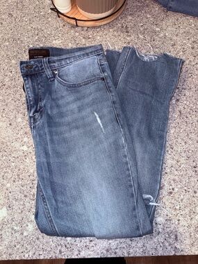 Brothers Jeans Women's Cropped Ankle Jeans - Light Blue